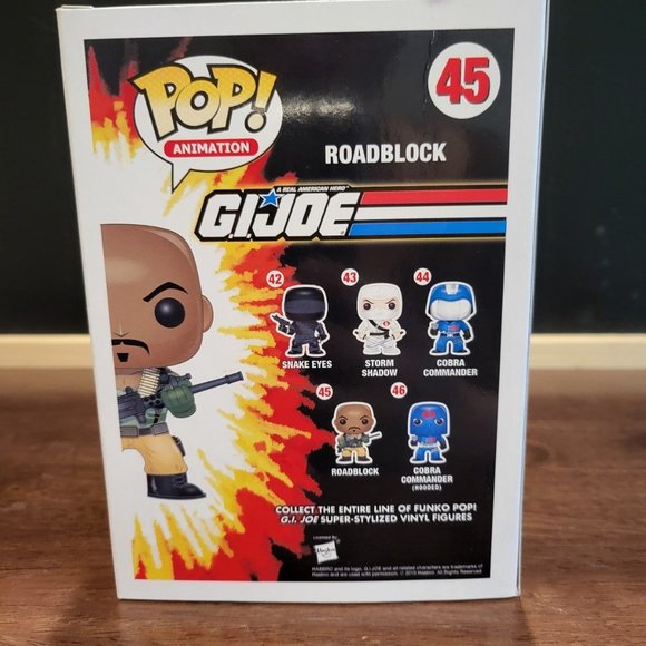G.I. Joe Roadblock Funko Pop - Picture 3 of 10